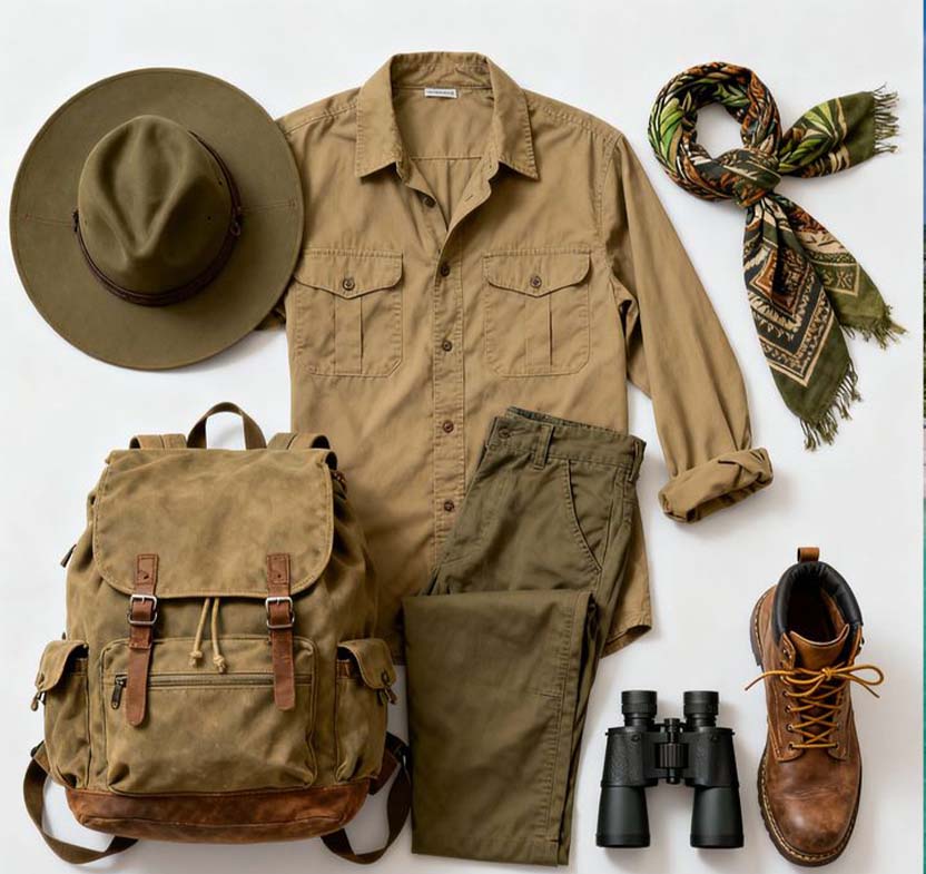 Safari Gear Packing