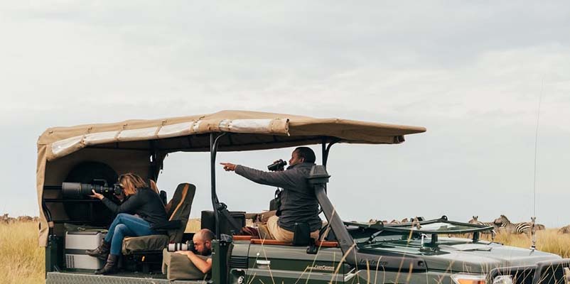 Customized safari vehicle